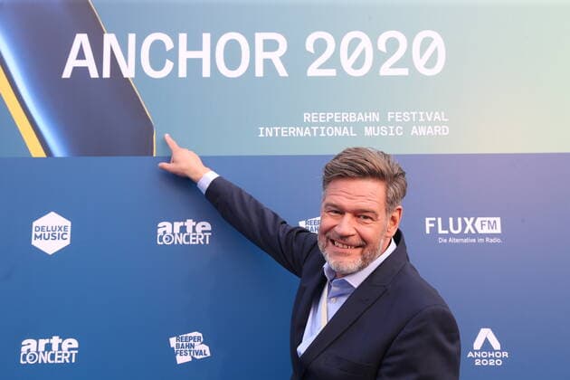 Hamburg Alexander Schulz Gründer des Reeperbahn Festivals bei der Verleihung des Anchor Award 2020 im St. Pauli Theater Hamburg Reeperbahn Festival International Music Award 19.9.2020