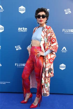 Hamburg Arya Zappa bei der Verleihung des Anchor Award 2020 im St. Pauli Theater Hamburg Reeperbahn Festival International Music Award 19.9.2020