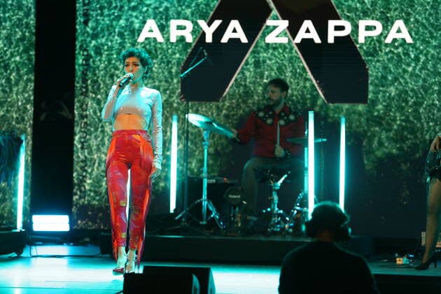 Hamburg Arya Zappa bei der Verleihung des Anchor Award 2020 im St. Pauli Theater Hamburg Reeperbahn Festival International Music Award 19.9.2020