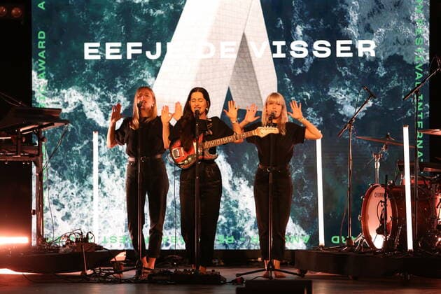 Hamburg Eevje de Visser Pop aus Holland bei der Verleihung des Anchor Award 2020 im St. Pauli Theater Hamburg Reeperbahn Festival International Music Award 19.9.2020