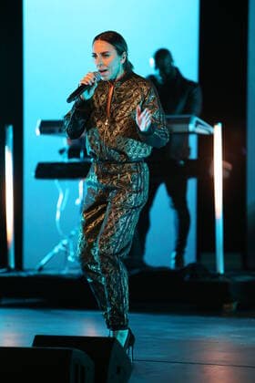 Hamburg Melanie Chisholm Mel C Melanie C ehemals Spice Girls auf der Bühne Verleihung des Anchor Award 2020 im St. Pauli Theater Hamburg Reeperbahn Festival International Music Award 19.9.2020