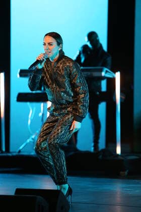Hamburg Melanie Chisholm Mel C Melanie C ehemals Spice Girls auf der Bühne Verleihung des Anchor Award 2020 im St. Pauli Theater Hamburg Reeperbahn Festival International Music Award 19.9.2020