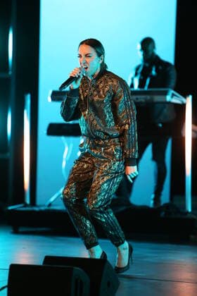 Hamburg Melanie Chisholm Mel C Melanie C ehemals Spice Girls auf der Bühne Verleihung des Anchor Award 2020 im St. Pauli Theater Hamburg Reeperbahn Festival International Music Award 19.9.2020