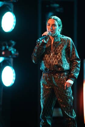 Hamburg Melanie Chisholm Mel C Melanie C ehemals Spice Girls auf der Bühne Verleihung des Anchor Award 2020 im St. Pauli Theater Hamburg Reeperbahn Festival International Music Award 19.9.2020