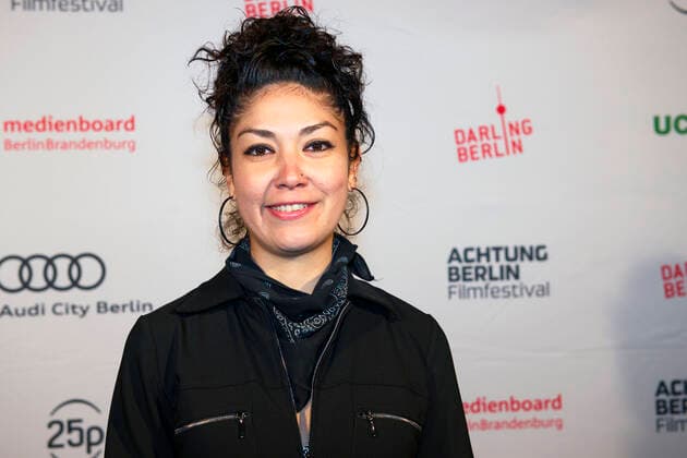 Süheyla Schwenk bei der Ankunft zur Preisverleihung vom Achtung Berlin - New Berlin Film Award Filmfestival 2020 im Kino Babylon, Berlin, 20.09.2020