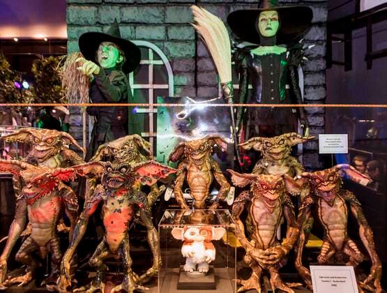 September 22, 2020 - Hollywood, California, USA - Premiering at the Montalban on September 24 will be Icons of Darkness, an exhibit of Sci-Fi, Horror and Fantasy memorabilia amassed over decades of collecting by Richard Rich Correll. Consisting of more than 3,000 items and valued at over $13 million, Correll s holdings, 65% of which are in the exhibition, include screen-used artifacts, life-like replicas and props from films spanning nearly 100 years of Hollywood history. Hundreds of films are represented, including Frankenstein, The Exorcist, Star Wars, Iron Man, Jurassic Park, Spiderman, The Joker, and Harry Potter. The exhibit opens to the public in two days with appropriate social distancing guidelines in effect. Hollywood U. - ZUMAce6_ 20200922_zaf_ce6_015 Copyright: xBrianxCahnx