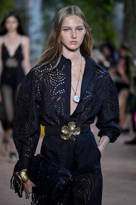 Milan, Milan Fashion Week, Women Spring Summer 2021 Milan, Women s Fashion, Spring Summer 2021. Alberta Ferretti catwalk Pictured: model  Copyright: xRiccardoxGiordanox xIPAx xFotosickix