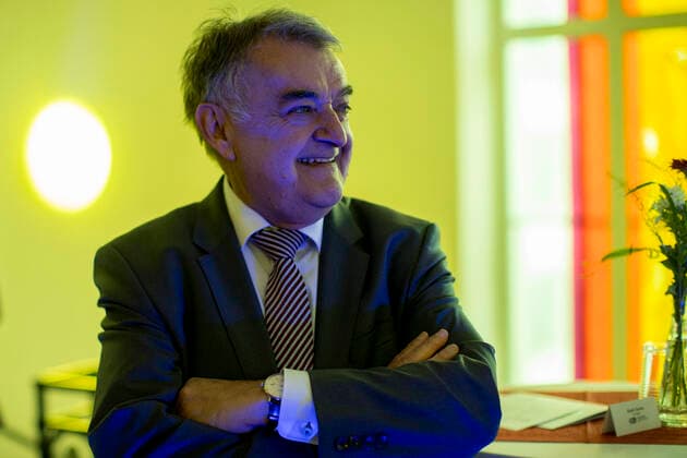 25.09.2020 , Essen , Verleihung Polizei - Award an couragierte Helfer im Polizeipräsidium Essen an der Büscherstraße 2-6. Herbert Reul , Innenminister des Landes Nordrhein-Westfalen NRW.