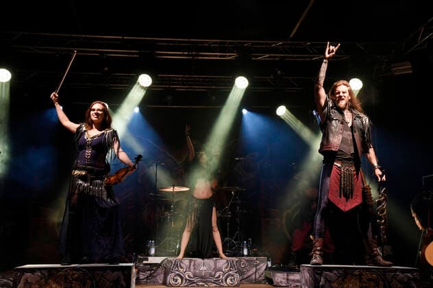 Feuerschwanz live beim Backstage Kultursommer in der Stadt in der Backstage-Arena. München, 25.09.2020