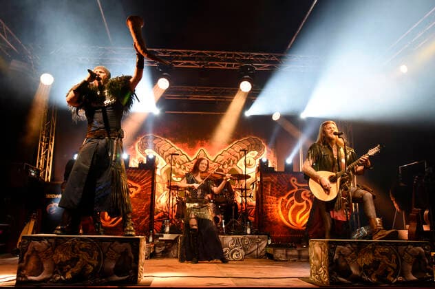 Feuerschwanz live beim Backstage Kultursommer in der Stadt in der Backstage-Arena. München, 25.09.2020
