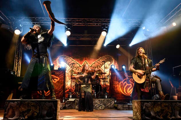 Feuerschwanz live beim Backstage Kultursommer in der Stadt in der Backstage-Arena. München, 25.09.2020