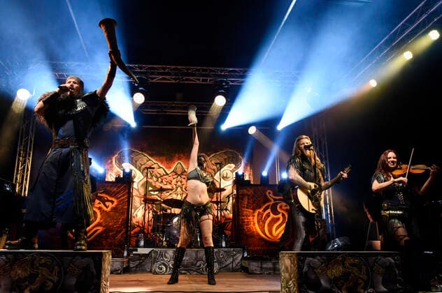 Feuerschwanz live beim Backstage Kultursommer in der Stadt in der Backstage-Arena. München, 25.09.2020