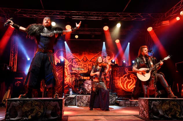 Feuerschwanz live beim Backstage Kultursommer in der Stadt in der Backstage-Arena. München, 25.09.2020