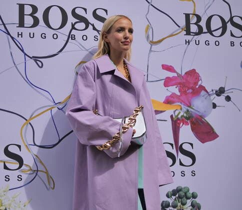 Special guests at Hugo Boss Fashion Show Leonie Hanne special guest at Hugo Boss fashion show during Milan Fashion Week Fall Winter 2020 2021 collections. Milano Italy Milan Italy Copyright: LucaxPonti