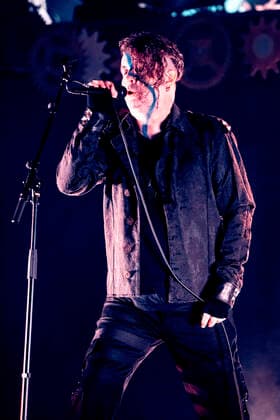 Project Pitchfork live beim Open Air 2020 in der Freilichtbühne Junge Garde. Dresden, 25.09.2020