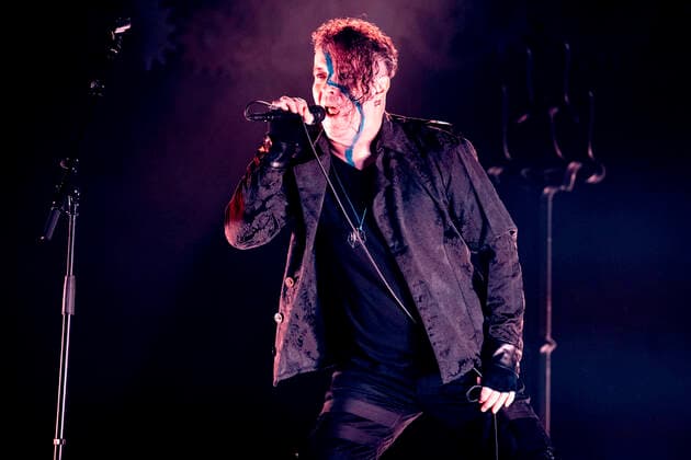Project Pitchfork live beim Open Air 2020 in der Freilichtbühne Junge Garde. Dresden, 25.09.2020