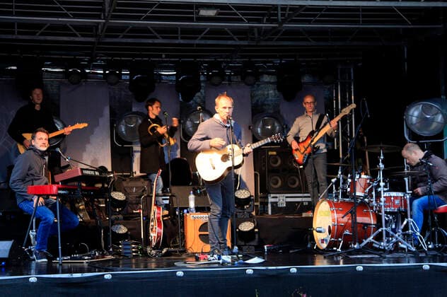 Keimzeit live beim Ostritzer Friedensfest. Ostritz, 26.09.2020