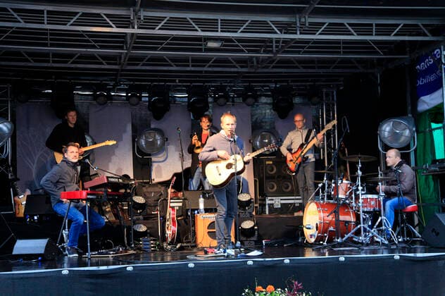 Keimzeit live beim Ostritzer Friedensfest. Ostritz, 26.09.2020