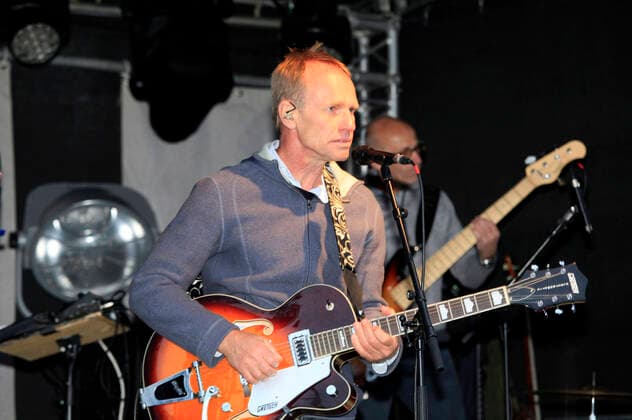Norbert Leisegang von Keimzeit live beim Ostritzer Friedensfest. Ostritz, 26.09.2020
