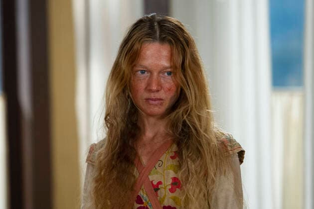 Hannah HERZSPRUNG, Schauspielerin, Portraet, Porträt, Portrait, Angeschnittenes Einzelbild, Einzelmotiv, Dreharbeiten fuer den Film: MONTE VERITA, Pressetermin am Set in Koeln, 24.09.2020, *** Hannah HERZSPRUNG, Actress, Portrait, Portrait, Portrait, Trimmed single image, single motif, shooting for the film MONTE VERITA, press appointment on set in Cologne, 24 09 2020,