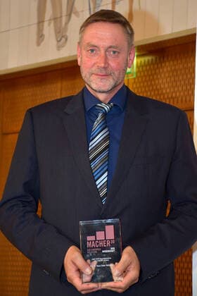 Preisverleihung Macher des Ostens 2020 Preistraeger, Wissenschaft, Prof. Dr. Klaus-Dieter Weltmann, Leibnitz Institut für Plasmaforschung und Technologie Festakt zur Preisverleihung, Macher (Ehrenpreis) des Ostens in Berlin am 29.09.2020