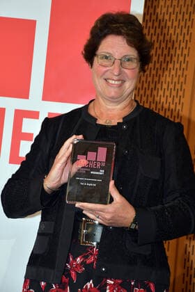 Preisverleihung Macher des Ostens 2020 Preistraeger, Wissenschaft, Prof. Dr. Brigitte Voit, Leibnitz Institut für Polymerforschung (Dresden) Festakt zur Preisverleihung, Macher (Ehrenpreis) des Ostens in Berlin am 29.09.2020