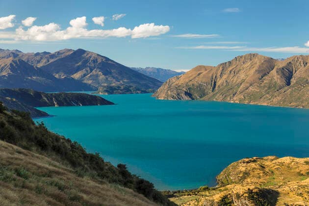 IMAGO Nature: Unsere Erde, Naturschutz, Naturschutzgebiete in Ozeanien Lake Wanaka from Roy s Peak Track, Mount-Aspiring National Park, UNESCO World Heritage Natural Site, Otago, South Island, New Zealand, Pacific Copyright: MarkusxLange 1160-4385