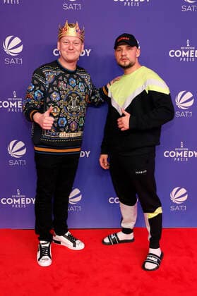 Jens Knossalla und Mark Filatov bei der Verleihung des 24. Deutschen Comedypreises 2020 in Brainpool TV Studio Köln-Mülheim. Köln, 02.10.2020