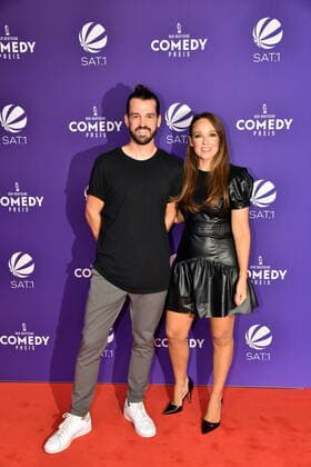 David und Carolin Kebekus kommt zur Verleihung des Deutschen Comedypreises 2020