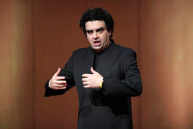 03.10.2020, Klassikfestival Bad Wörishofen, Festival der Nationen 2020 im Kurhaus Bad Wörishofen im Allgäu, Gala-Konzert mit Rolando Villazon, Tenor mit Xavier de Maistre, an der Harfe. 03.10.2020, Klassikfestival Bad Wörishofen 03.10.2020, Klassikfestival Bad Wörishofen