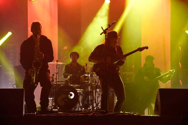 Jamaram meets Jahcoustix live beim Sommer in der Stadt Open Air auf der Sommerbühne im Olympiastadion. München, 03.10.2020