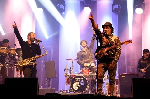 Entertainment Bilder des Tages Jamaram meets Jahcoustix live beim Sommer in der Stadt Open Air auf der Sommerbühne im Olympiastadion. München, 03.10.2020