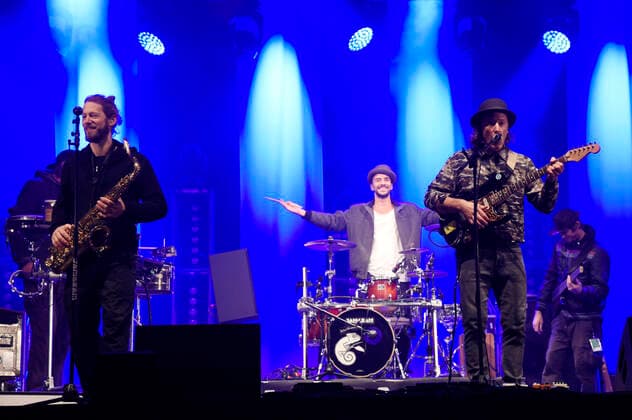 Jamaram meets Jahcoustix live beim Sommer in der Stadt Open Air auf der Sommerbühne im Olympiastadion. München, 03.10.2020