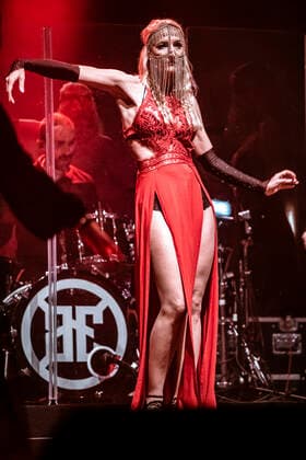 Blutengel live beim We Stay Together Live Open Air 2020 in der Freilichtbühne Junge Garde. Dresden, 03.10.2020