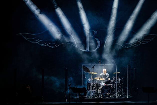Blutengel live beim We Stay Together Live Open Air 2020 in der Freilichtbühne Junge Garde. Dresden, 03.10.2020
