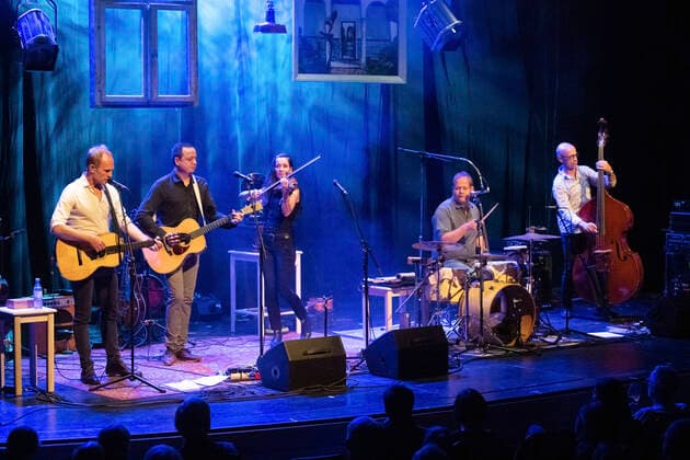Keimzeit Akustik Quintett Albertine live in der Comödie Dresden. Dresden, 05.10.2020