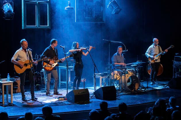 Keimzeit Akustik Quintett Albertine live in der Comödie Dresden. Dresden, 05.10.2020