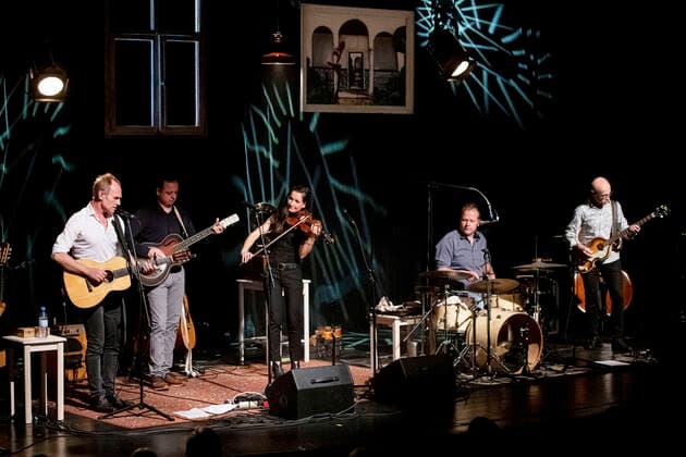 Keimzeit Akustik Quintett Albertine live in der Comödie Dresden. Dresden, 05.10.2020