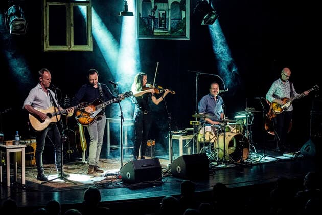 Keimzeit Akustik Quintett Albertine live in der Comödie Dresden. Dresden, 05.10.2020