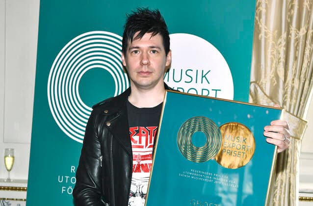 The Swedish heavy metal band Ghost, led by singer and songwriter Tobias Forge, receives the Government’s Music Export Prize in Stockholm, Sweden, on October 07, 2020 STOCKHOLM Sweden x10090x,  Copyright: xClaudioxBrescianix xTTx MUSIC EXPORT PRIZE