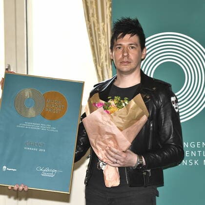 The Swedish heavy metal band Ghost, led by singer and songwriter Tobias Forge, receives the Government’s Music Export Prize in Stockholm, Sweden, on October 07, 2020 STOCKHOLM Sweden x10090x,  Copyright: xClaudioxBrescianix xTTx MUSIC EXPORT PRIZE