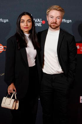 Aylin Öcal und Florian Peter Stübchen bei der Verleihung der Film Festival Cologne Awards 2020 auf dem 30. Film Festival Cologne 2020 im Palladium. Köln, 08.10.2020