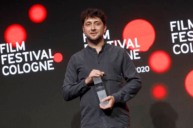 Radu Ciorniciuc bei der Verleihung der Film Festival Cologne Awards 2020 auf dem 30. Film Festival Cologne 2020 im Palladium. Köln, 08.10.2020