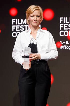 Sandra Hüller bei der Verleihung der Film Festival Cologne Awards 2020 auf dem 30. Film Festival Cologne 2020 im Palladium. Köln, 08.10.2020