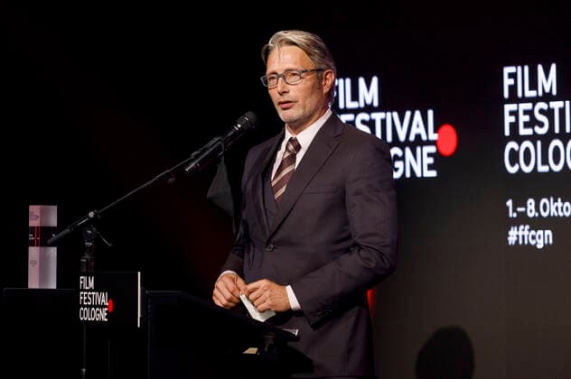Mads Mikkelsen bei der Verleihung der Film Festival Cologne Awards 2020 auf dem 30. Film Festival Cologne 2020 im Palladium. Köln, 08.10.2020