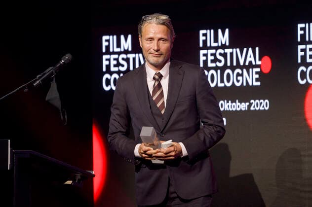 Mads Mikkelsen bei der Verleihung der Film Festival Cologne Awards 2020 auf dem 30. Film Festival Cologne 2020 im Palladium. Köln, 08.10.2020