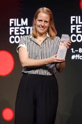 Regina Jorissen bei der Verleihung der Film Festival Cologne Awards 2020 auf dem 30. Film Festival Cologne 2020 im Palladium. Köln, 08.10.2020