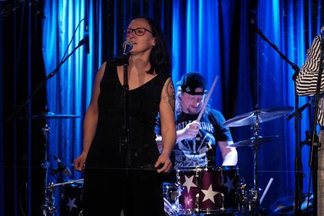 09.10.2020 xkhx Kassel Theaterstübchen Konzert Franklin D. Band -Two Of Yours - Blues aholic mit Axel, Andy, Volker, Michael, Anja