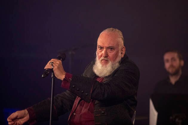 Deutschland, Berlin, Astra Kulturhaus, Culture Cast Live Stream Konzert zu Corona Zeiten mit Joachim Witt, 10.10.2020