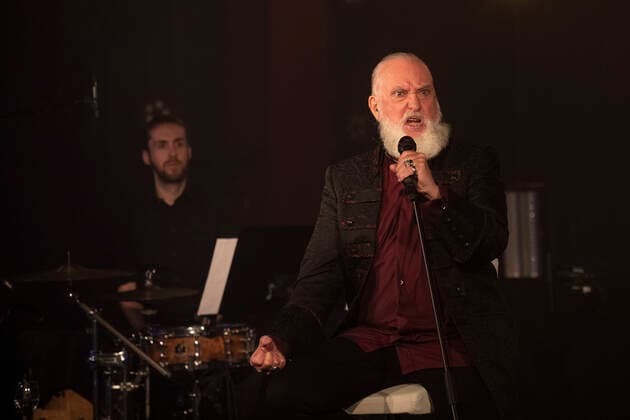 Deutschland, Berlin, Astra Kulturhaus, Culture Cast Live Stream Konzert zu Corona Zeiten mit Joachim Witt, 10.10.2020